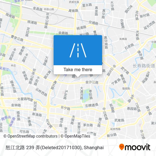 怒江北路 239 弄(Deleted20171030) map