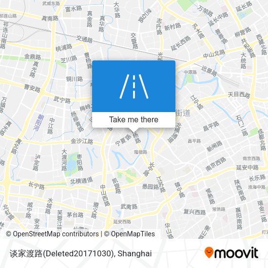 谈家渡路(Deleted20171030) map