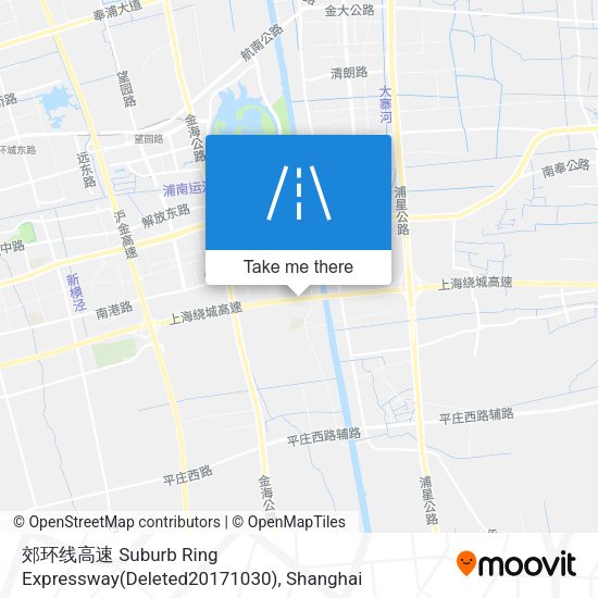 郊环线高速 Suburb Ring Expressway(Deleted20171030) map