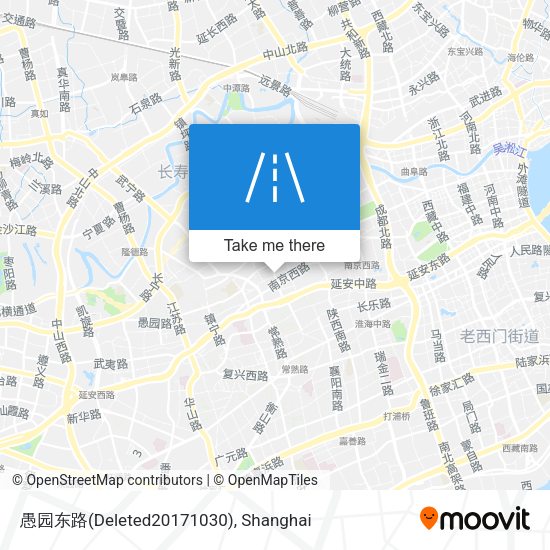 愚园东路(Deleted20171030) map