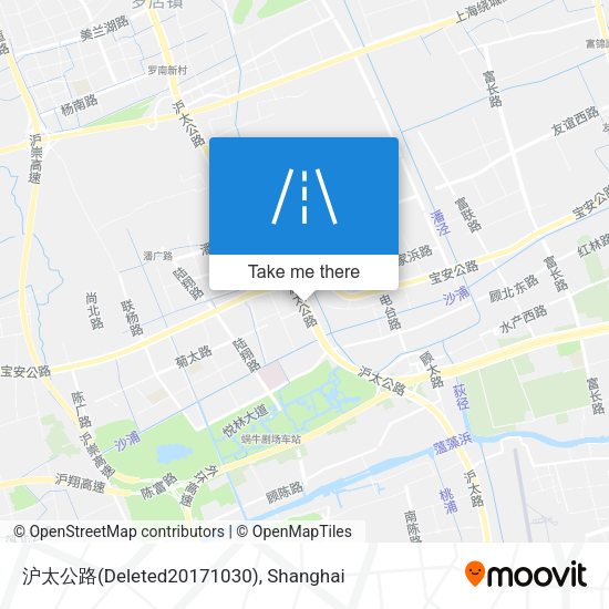 沪太公路(Deleted20171030) map