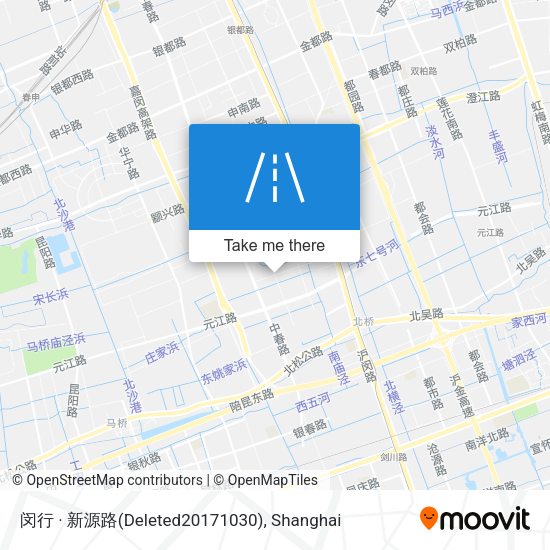闵行 · 新源路(Deleted20171030) map