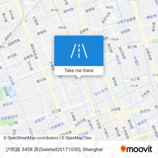 沪闵路 3458 弄(Deleted20171030) map