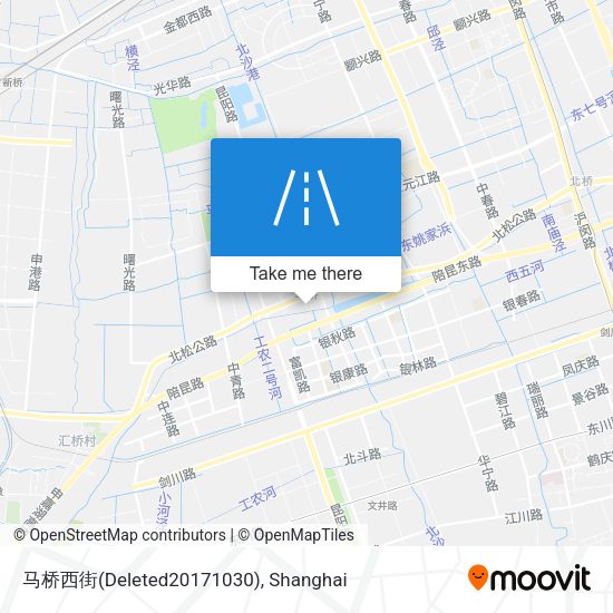 马桥西街(Deleted20171030) map