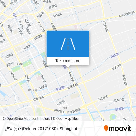 沪宜公路(Deleted20171030) map