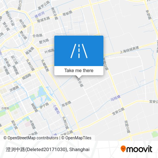 澄浏中路(Deleted20171030) map