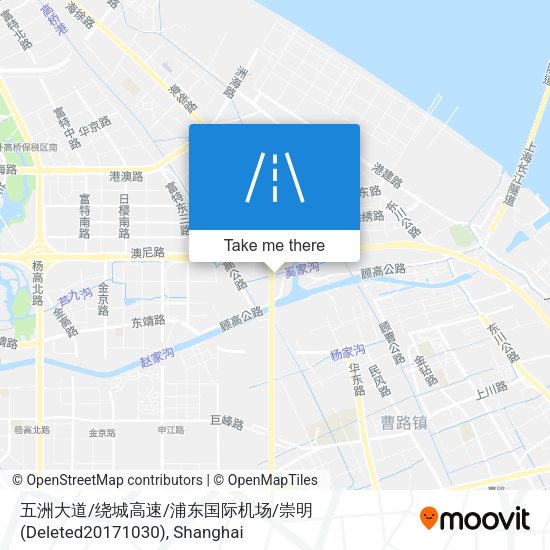 五洲大道 / 绕城高速 / 浦东国际机场 / 崇明(Deleted20171030) map