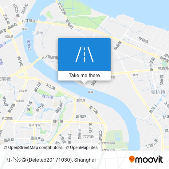 江心沙路(Deleted20171030) map