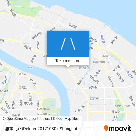 浦东北路(Deleted20171030) map