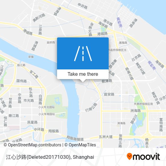 江心沙路(Deleted20171030) map