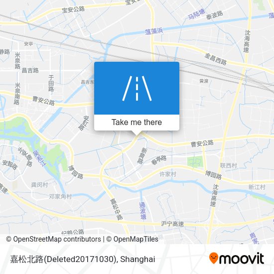 嘉松北路(Deleted20171030) map