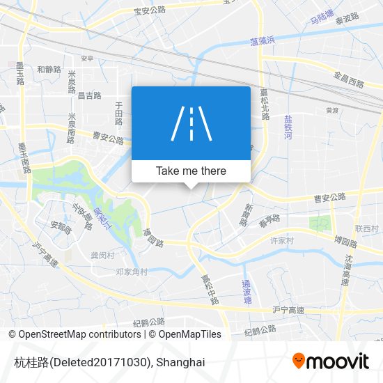 杭桂路(Deleted20171030) map