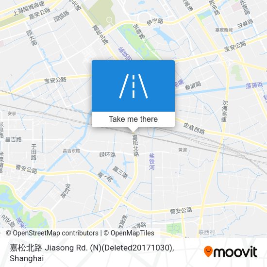 嘉松北路 Jiasong Rd. (N)(Deleted20171030) map