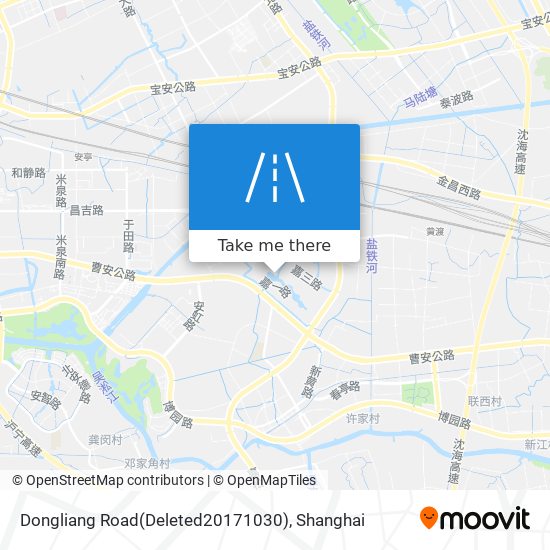 Dongliang Road(Deleted20171030) map
