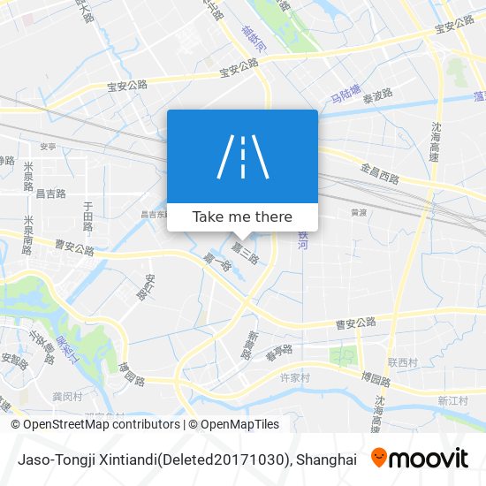 Jaso-Tongji Xintiandi(Deleted20171030) map