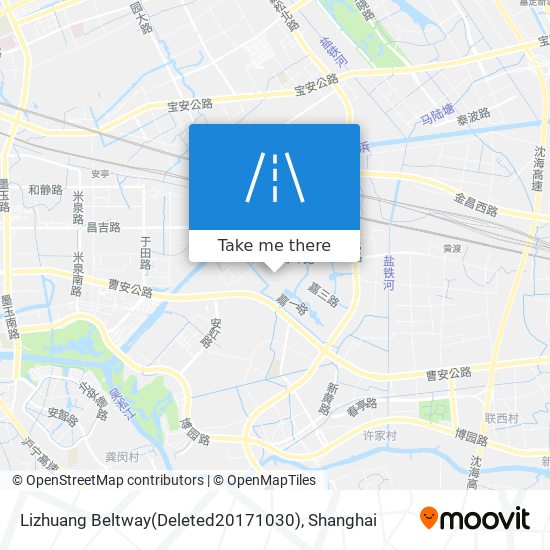 Lizhuang Beltway(Deleted20171030) map