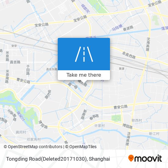 Tongding Road(Deleted20171030) map