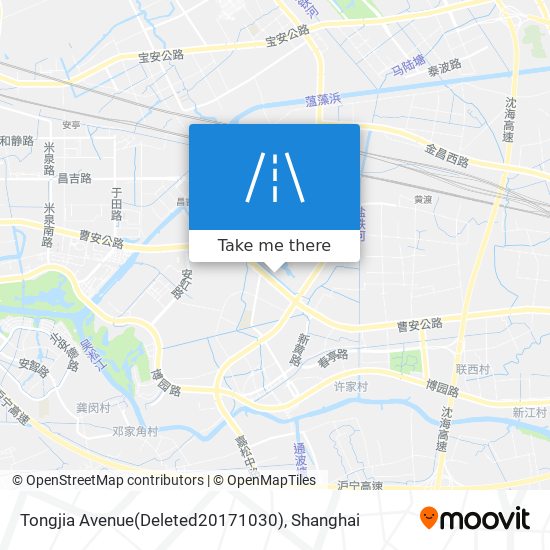 Tongjia Avenue(Deleted20171030) map