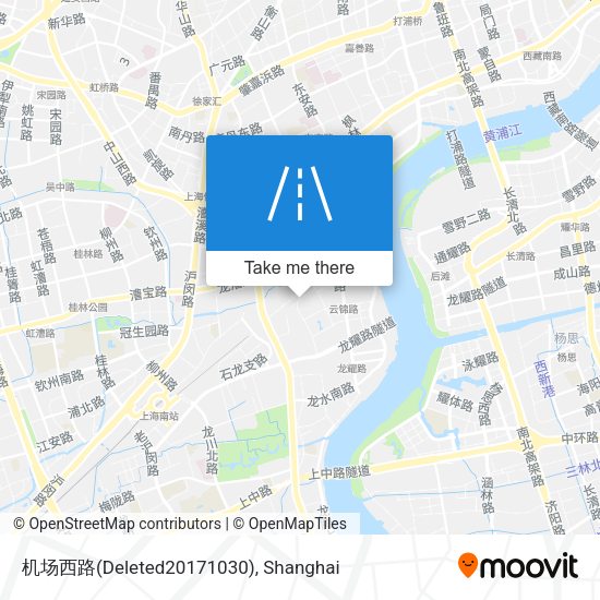 机场西路(Deleted20171030) map