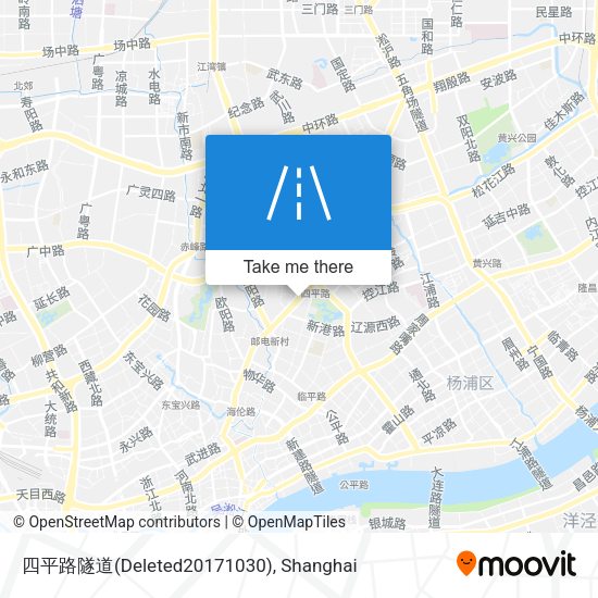 四平路隧道(Deleted20171030) map