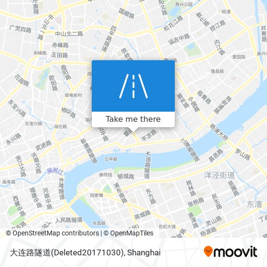 大连路隧道(Deleted20171030) map