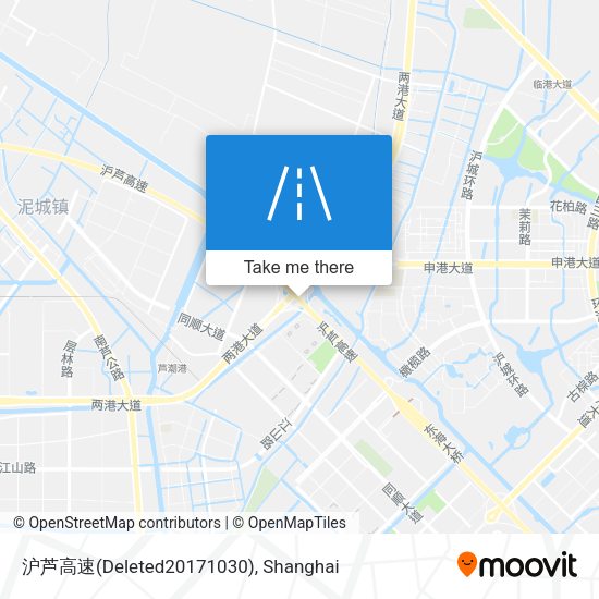 沪芦高速(Deleted20171030) map