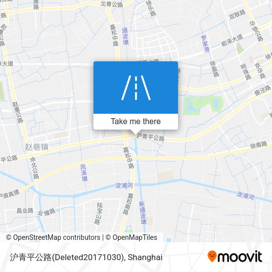沪青平公路(Deleted20171030) map
