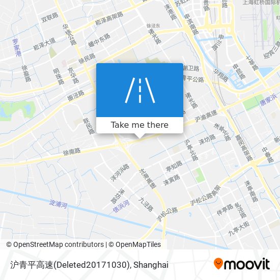 沪青平高速(Deleted20171030) map