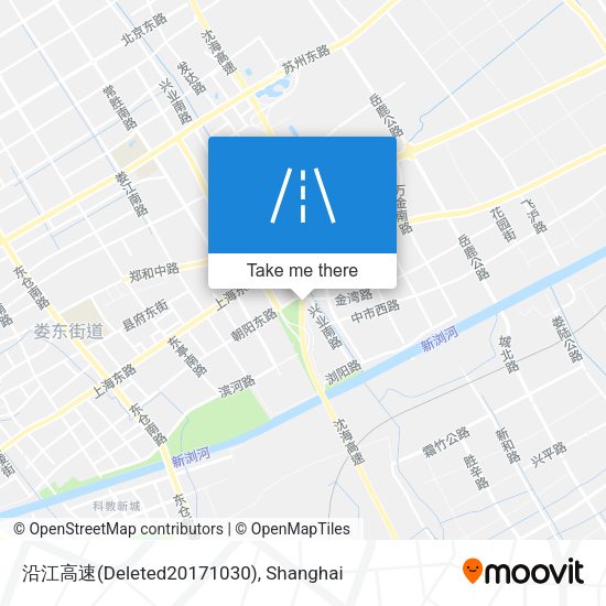 沿江高速 map