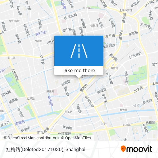 虹梅路(Deleted20171030) map