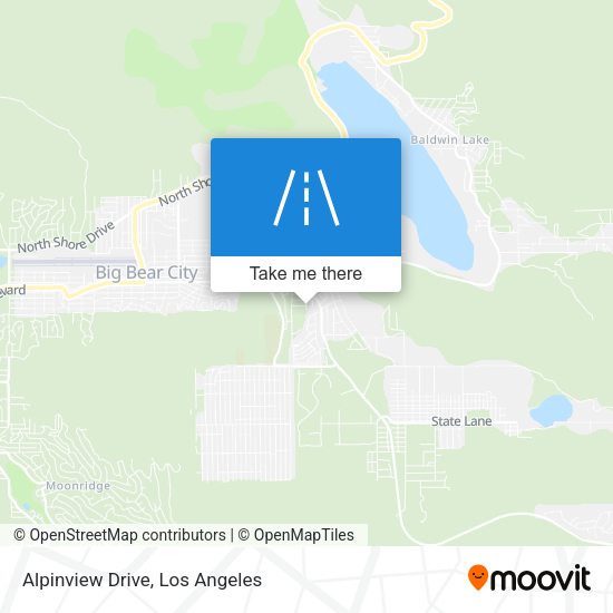 Alpinview Drive map