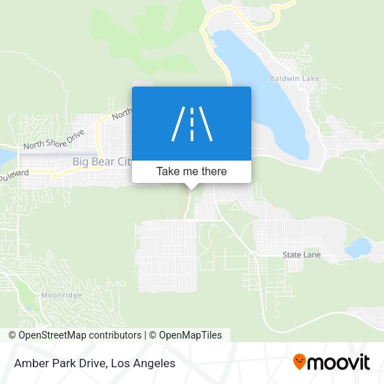 Amber Park Drive map