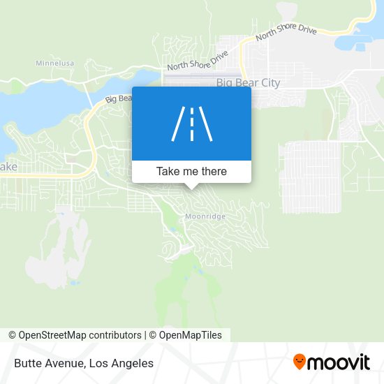 Mapa de Butte Avenue