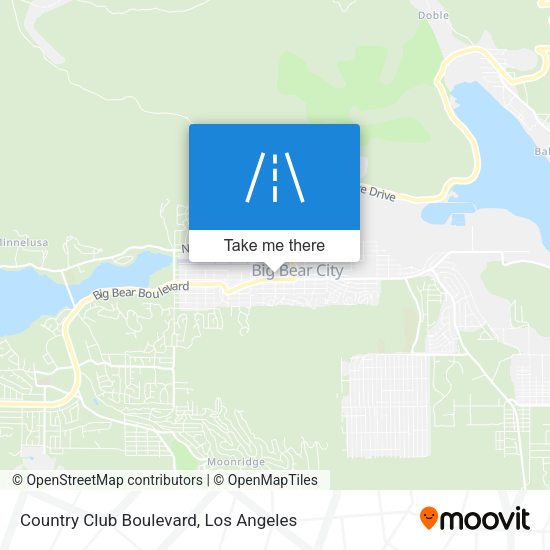Mapa de Country Club Boulevard