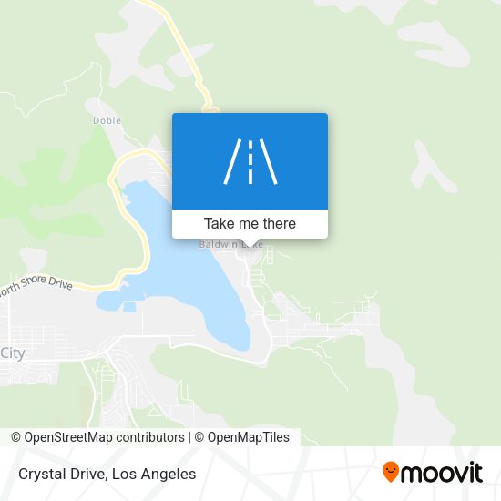 Mapa de Crystal Drive