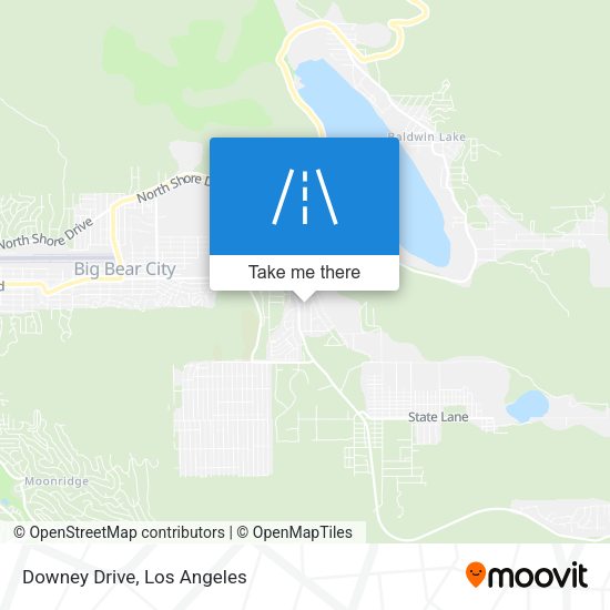 Downey Drive map