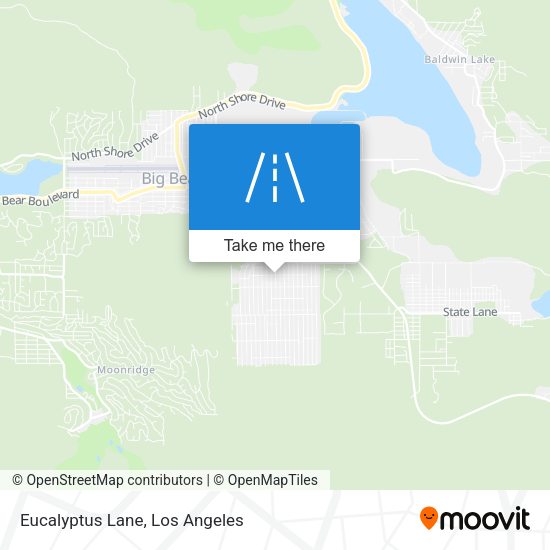Eucalyptus Lane map