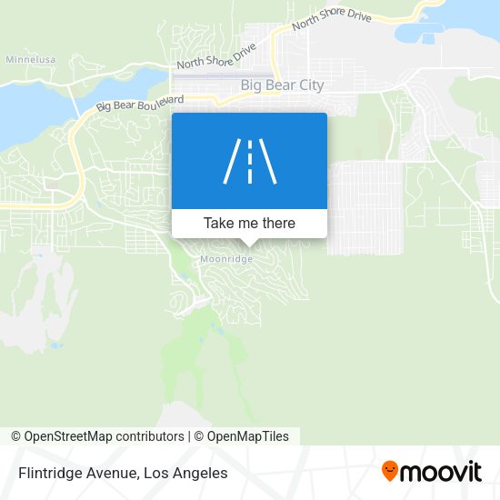 Flintridge Avenue map