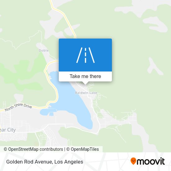 Golden Rod Avenue map