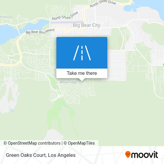 Mapa de Green Oaks Court