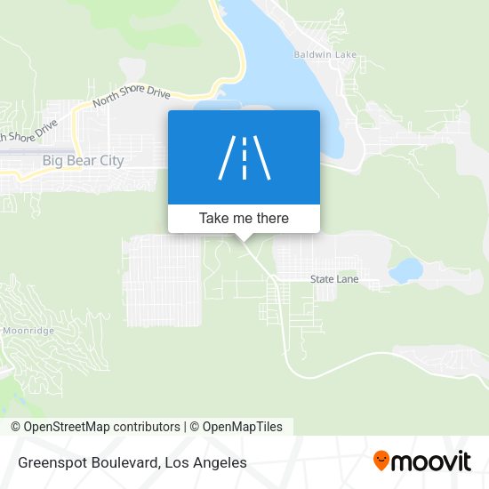 Greenspot Boulevard map