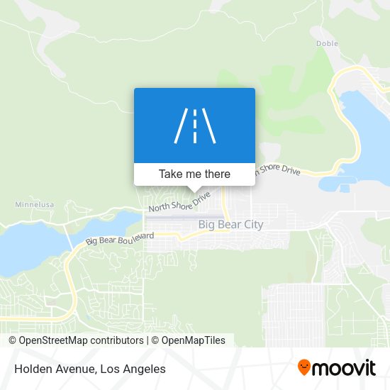 Mapa de Holden Avenue