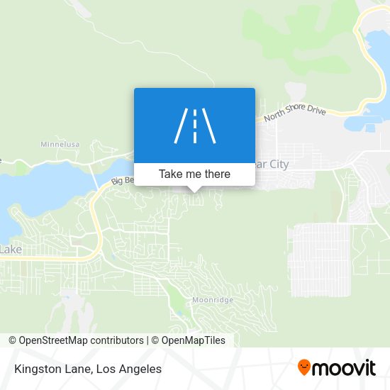 Mapa de Kingston Lane