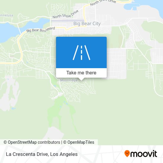 La Crescenta Drive map