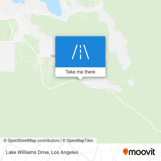 Lake Williams Drive map