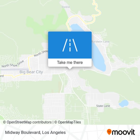 Midway Boulevard map