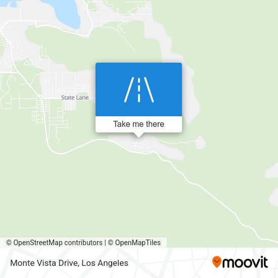 Mapa de Monte Vista Drive