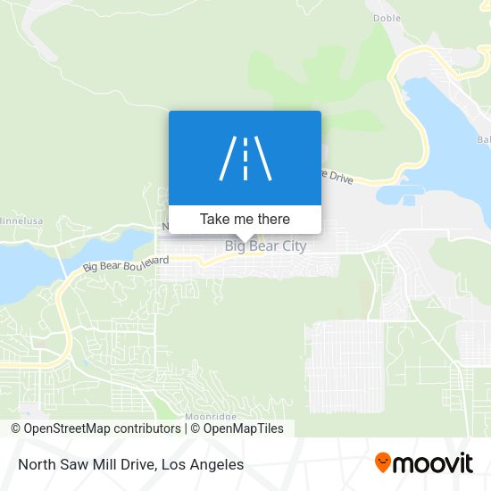 North Saw Mill Drive map