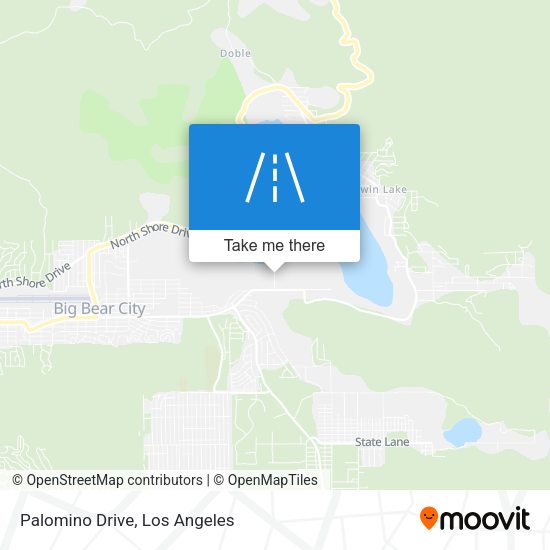 Palomino Drive map