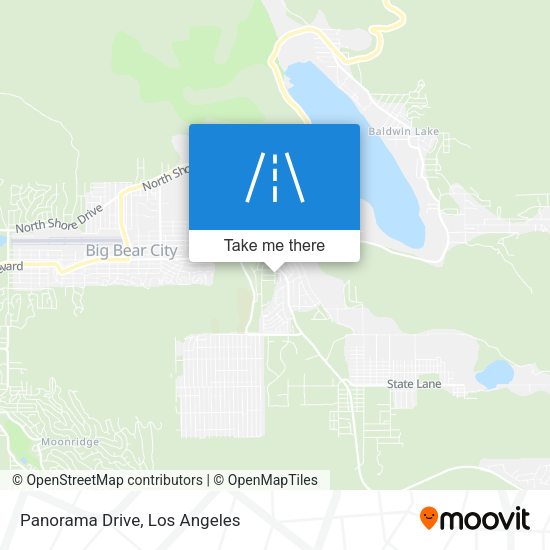 Mapa de Panorama Drive